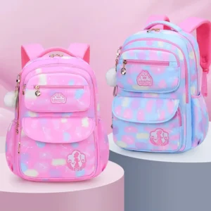 Pink Children Backpack Waterproof