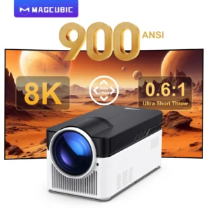 Magcubic Ultra Short Projector with Auto Offset 8K 4K 1080P