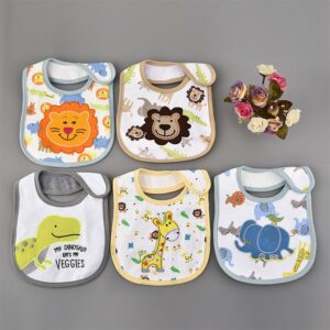 Baby saliva towel baby waterproof bib pure cotton