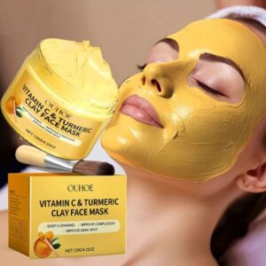 Vitamin C Exfoliating facial mask Turmeric Exfoliating facia