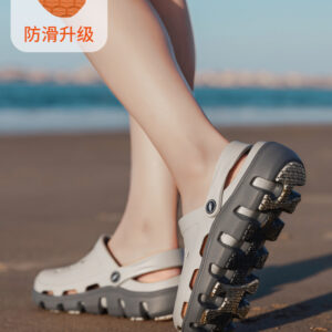 Rubber sole hole shoes for men & women in summer