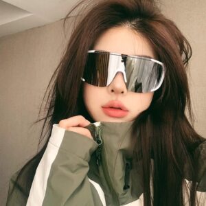 European and American one-piece goggles windshield sunglasses men and women