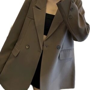 Women's Blazer Korean style 3-Button Sleeve